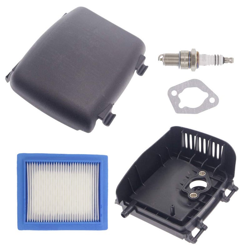 Hutdkte 14-096-133-S Air Filter Cover, 14-743-03-S Air Cleaner Base Kit for Kohler XT650 XT675 Engine Series, for Toro 20371 20377 20378 20171 22in Recycler Lawn Mower - Image 1